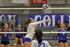 VB vs WSU  Wheaton Women's Volleyball vs Worcester State University. - Photo by Keith Nordstrom : Wheaton, Volleyball